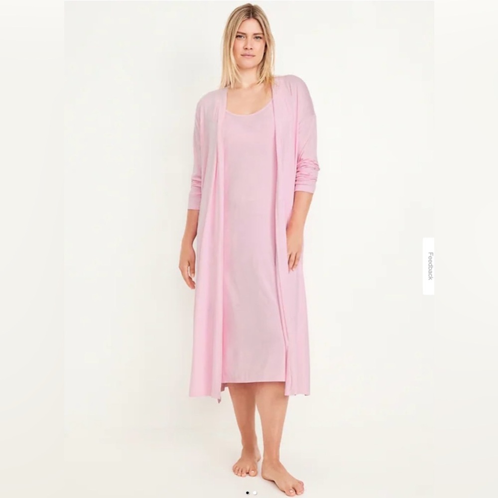 Maternity Nursing nightgown and robe